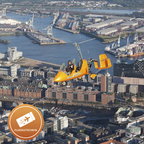 Hamburg-Sightseeing Rundflug