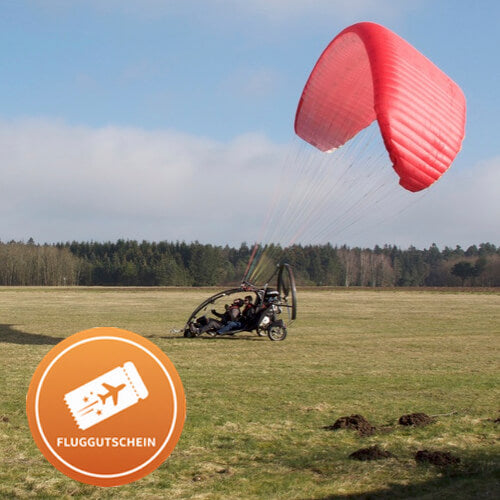 Motorschirm Rundflug Gutschein