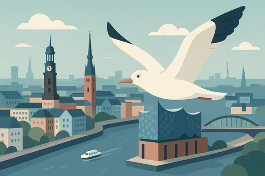 Hamburg aus der Luft: Sightseeing mit Gänsehaut