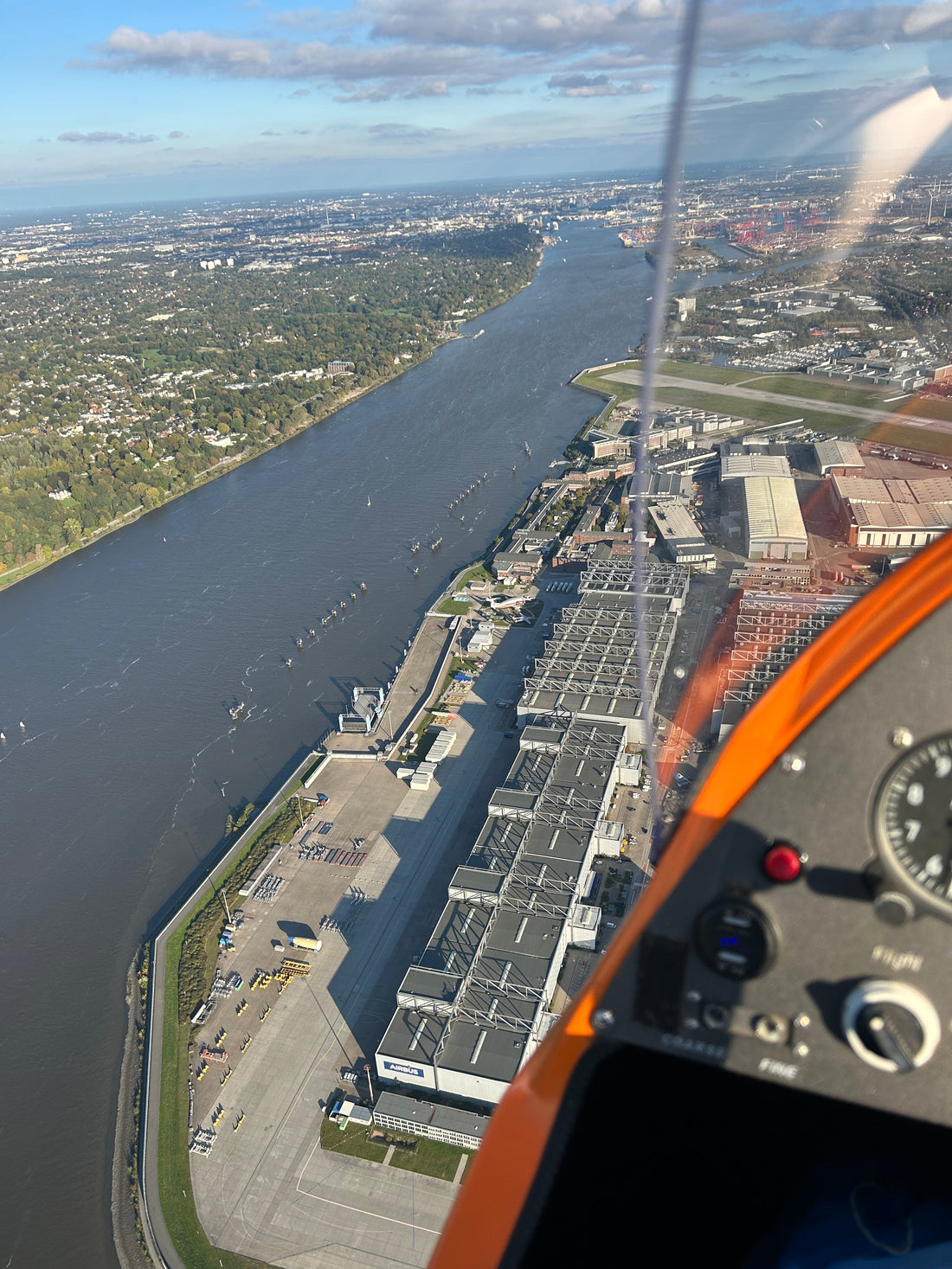 Hamburg Rundlug mit Flugtraum Gyrocopter