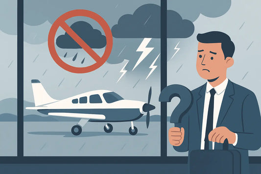 Rundflug abgesagt wegen Wetter: Erstattung?