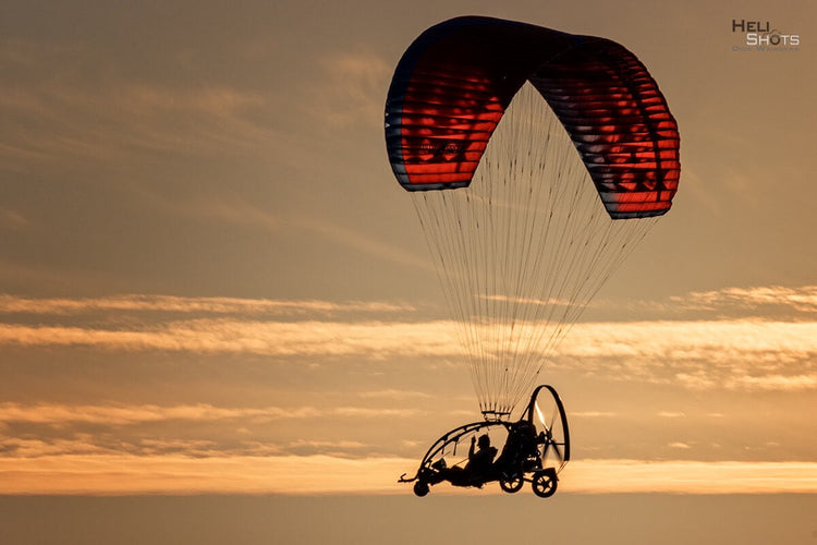 Ein Flug mit den Motorschirmtrike Xcitor ist ein einmaliges Erlebnis