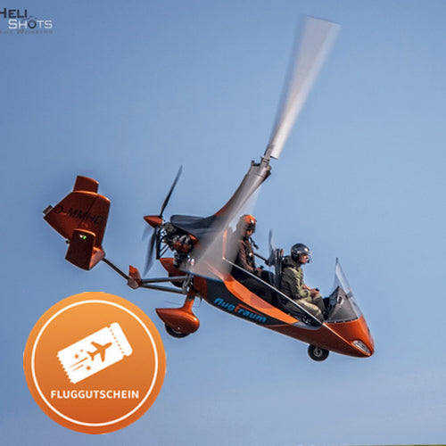 Gyrocopter Selber fliegen Gutschein