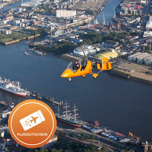 Hamburg Sightseeing Rundflug Gutschein