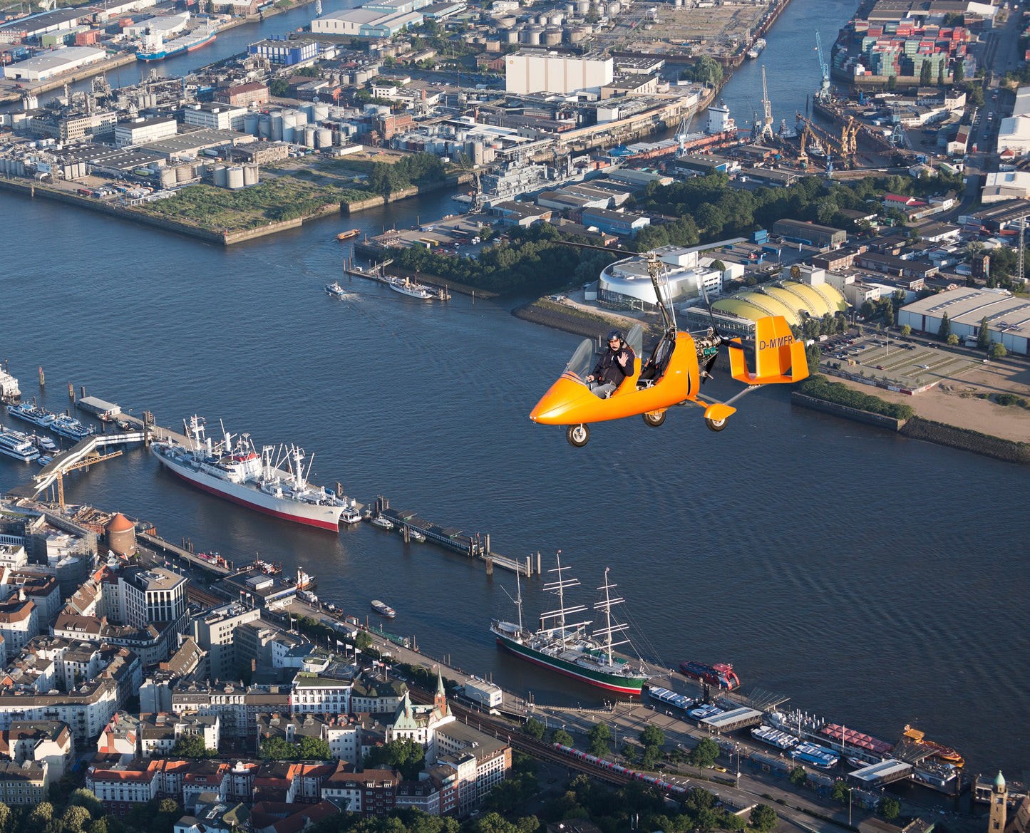 Hamburg Sightseeing Rundflug Gutschein