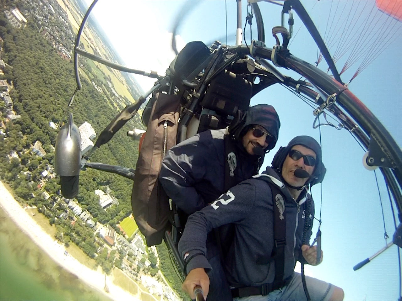 Motorschirm Rundflug Gutschein